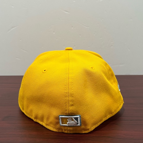 New Era, 59Fifty Fitted Hat, Arizona Diamondbacks, Yellow & White - Picture 6 of 10